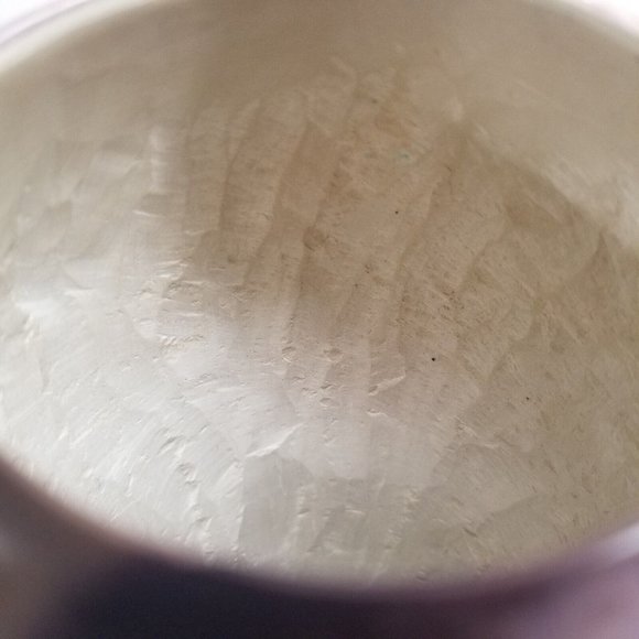 Stone Vase Hand Carved African Alabaster SIGNED Etched Scenes Gazelle Animal VTG - Picture 8 of 16